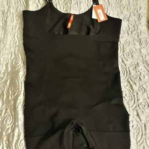 Spanx open bust/mid-thigh